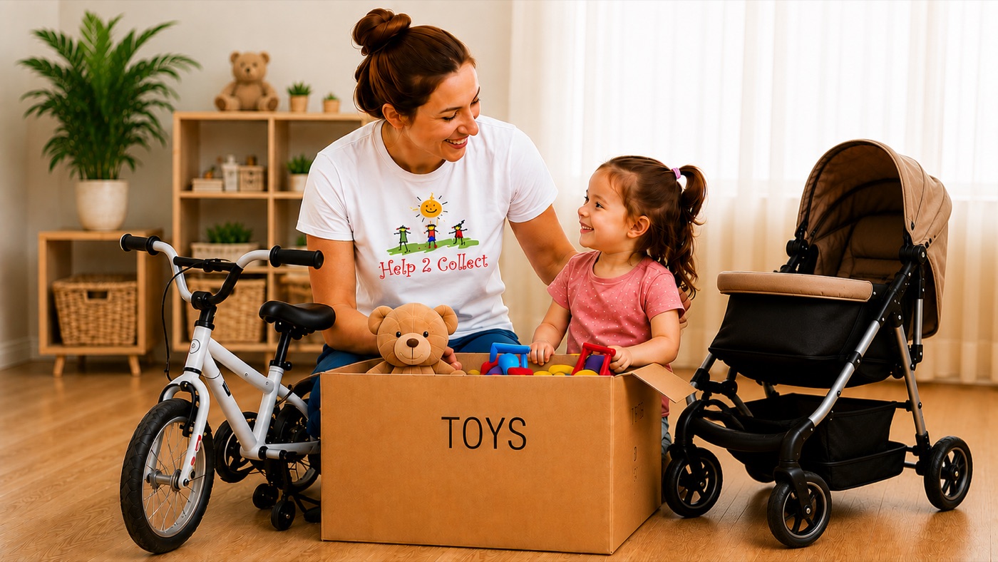 Community Support Programme — pre-loved items for families in need